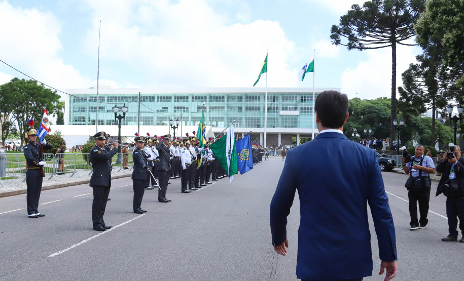 Posse do governador Carlos Massa Ratinho Junior - Curitiba, 01/01/2019 - Foto: Rodrigo Félix Leal