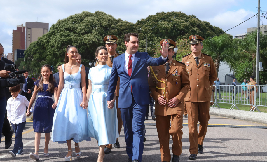 Posse do governador Carlos Massa Ratinho Junior - Curitiba, 01/01/2019 - Foto: Rodrigo Félix Leal