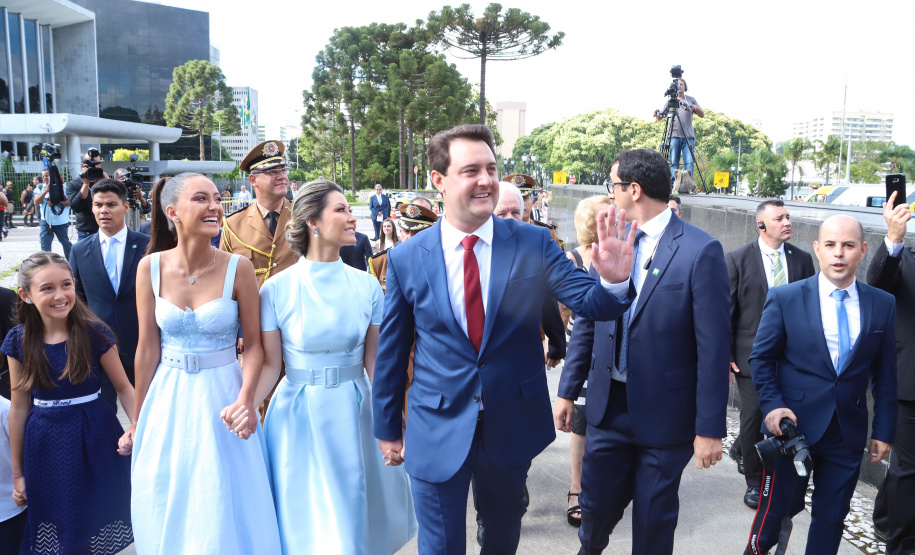 Posse do governador Carlos Massa Ratinho Junior - Curitiba, 01/01/2019 - Foto: Rodrigo Félix Leal