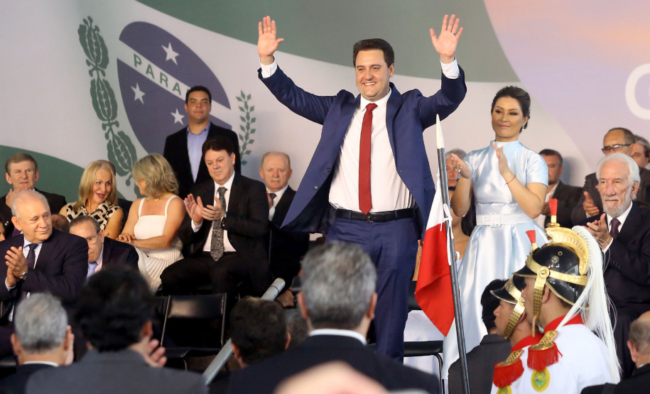 Posse do governador Carlos Massa Ratinho Junior - Curitiba, 01/01/2019 - Foto: Jaelson Lucas/ANPr