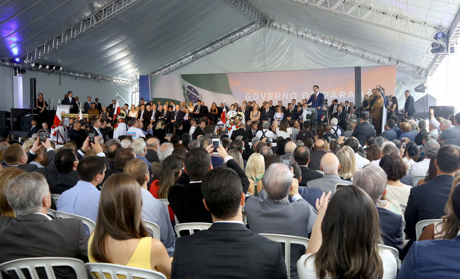 Posse do governador Carlos Massa Ratinho Junior - Curitiba, 01/01/2019 - Foto: Jaelson Lucas/ANPr
