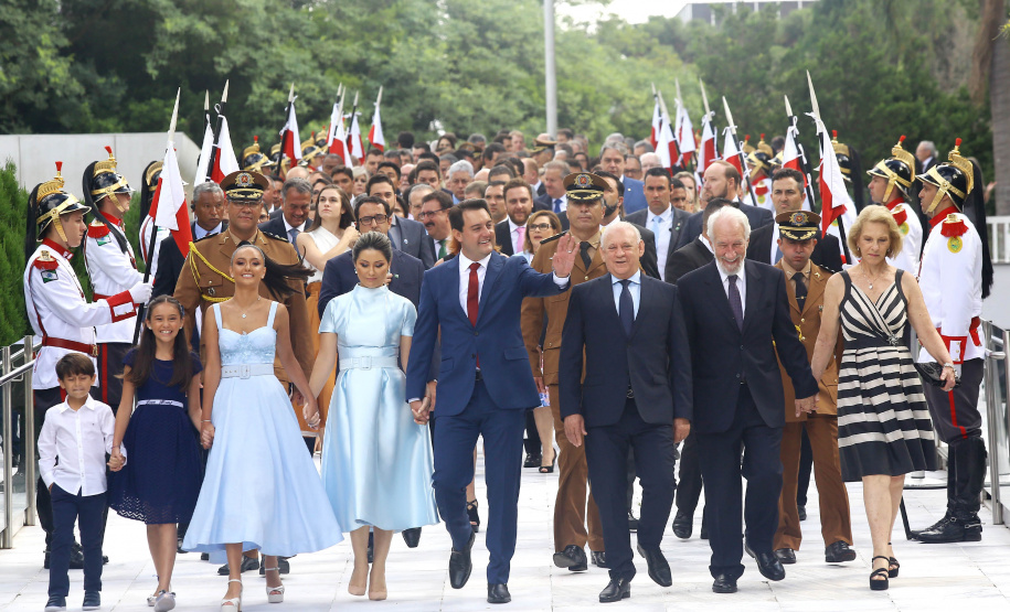 Posse do governador Carlos Massa Ratinho Junior - Curitiba, 01/01/2019 - Foto: Jaelson Lucas/ANPr