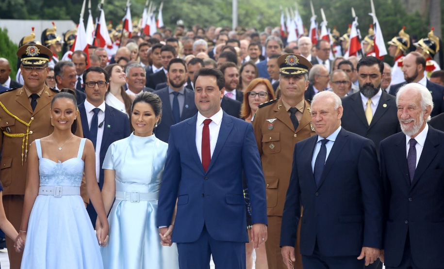 Posse do governador Carlos Massa Ratinho Junior - Curitiba, 01/01/2019 - Foto: Jaelson Lucas/ANPr