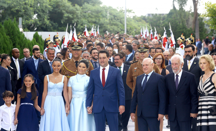 Posse do governador Carlos Massa Ratinho Junior - Curitiba, 01/01/2019 - Foto: Jaelson Lucas/ANPr