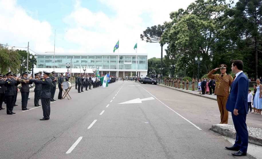 Posse do governador Carlos Massa Ratinho Junior - Curitiba, 01/01/2019 - Foto: Jaelson Lucas/ANPr