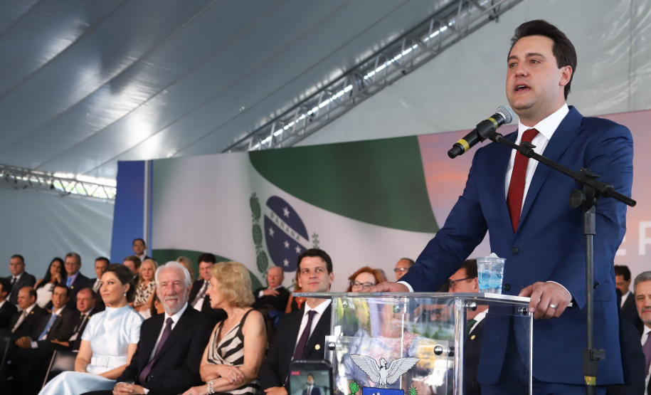 Posse do governador Carlos Massa Ratinho Junior   -   Curitiba, 01/01/2019   - Foto: Rodrigo Félix Leal