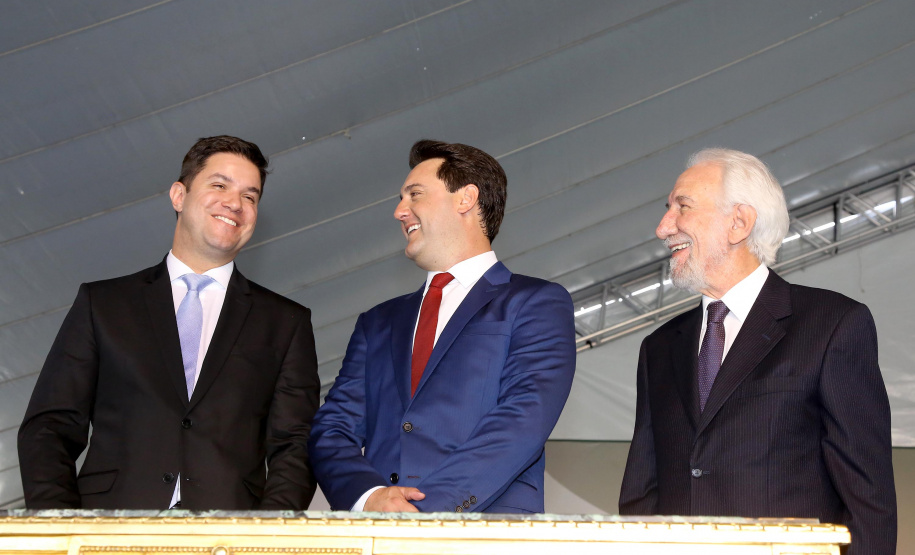 Governador Carlos Massa Ratinho Júnior dá posse ao secretário Guto Silva, da Casa Civil  -  /01/2019  -  Foto: Jaelson Lucas/ANPr
