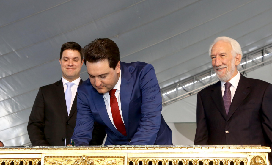 Governador Carlos Massa Ratinho Júnior dá posse ao secretário Guto Silva, da Casa Civil  -  /01/2019  -  Foto: Jaelson Lucas/ANPr