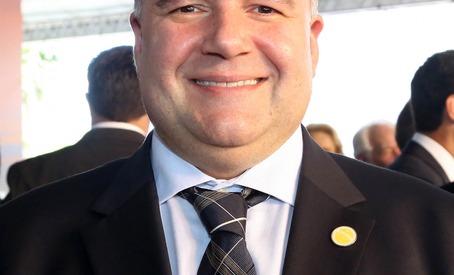 Governador Carlos Massa Ratinho Júnior dá posse ao secretário da Justiça, Família e Trabalho, Ney Leprevost  -   Curitiba, 01/01/2019  -  Foto: Arnaldo Alves/ANPr