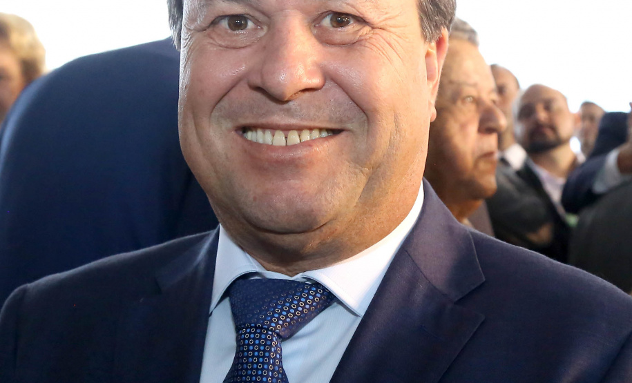 Governador Carlos Massa Ratinho Júnior dá posse ao secretário do Desenvolvimento Ambiental e Turismo, Márcio Nunes  -   Curitiba, 01/01/2019  -  Foto: Jaelson Lucas/ANPr