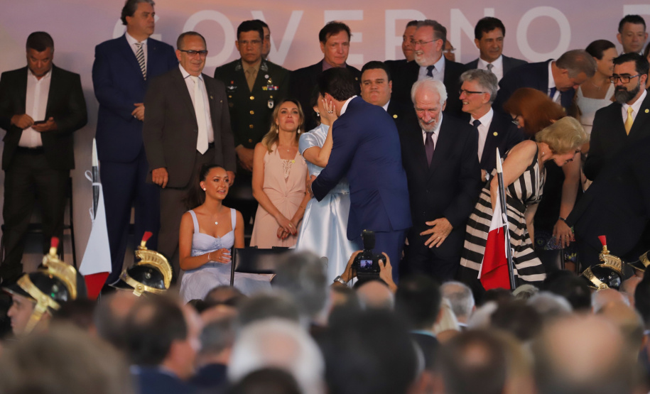 Posse do governador Carlos Massa Ratinho Junior.  -   Curitiba, 01/01/2019   - Foto: José Fernandor Ogura/ANPr