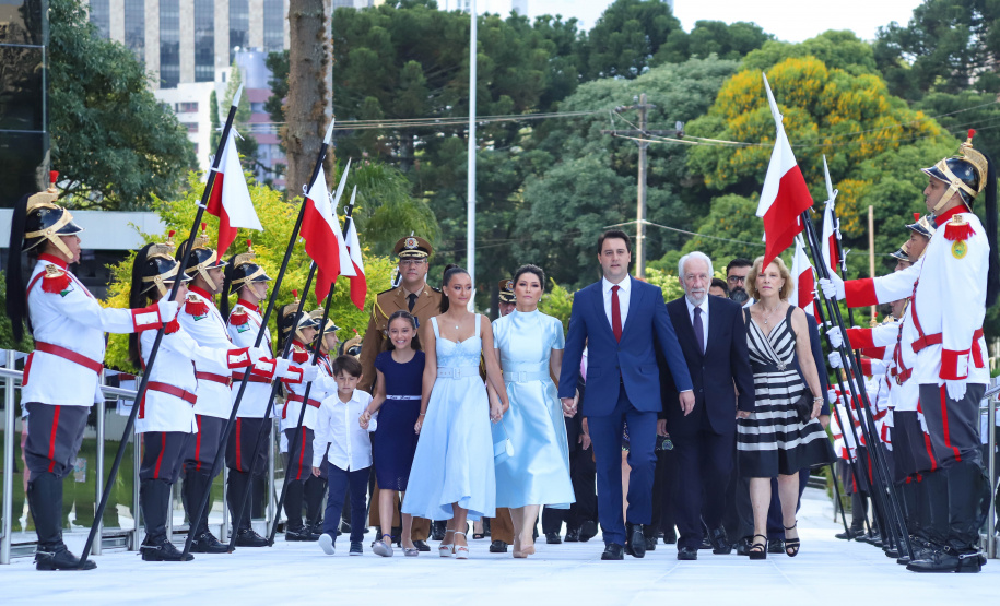 Posse do governador Carlos Massa Ratinho Junior   -   Curitiba, 01/01/2019   - Foto: Rodrigo Félix Leal