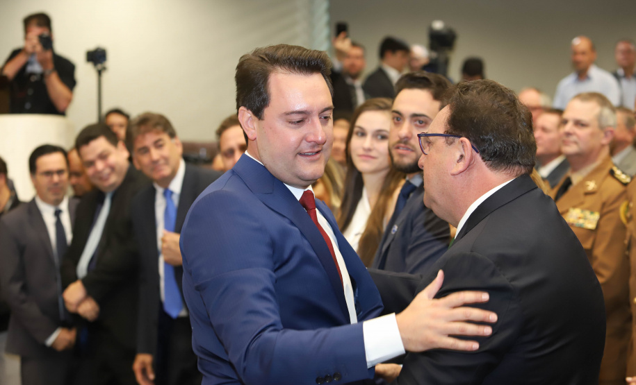 Posse do governador Carlos Massa Ratinho Junior   -   Curitiba, 01/01/2019   - Foto: Rodrigo Félix Leal