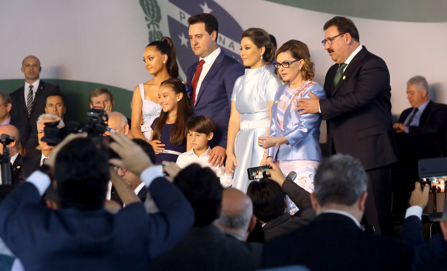 Posse do governador Carlos Massa Ratinho Junior.  -   Curitiba, 01/01/2019   - Foto: Jaelson Lucas/ANPr