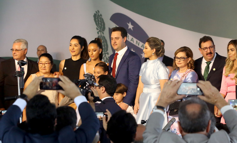 Posse do governador Carlos Massa Ratinho Junior.  -   Curitiba, 01/01/2019   - Foto: Jaelson Lucas/ANPr