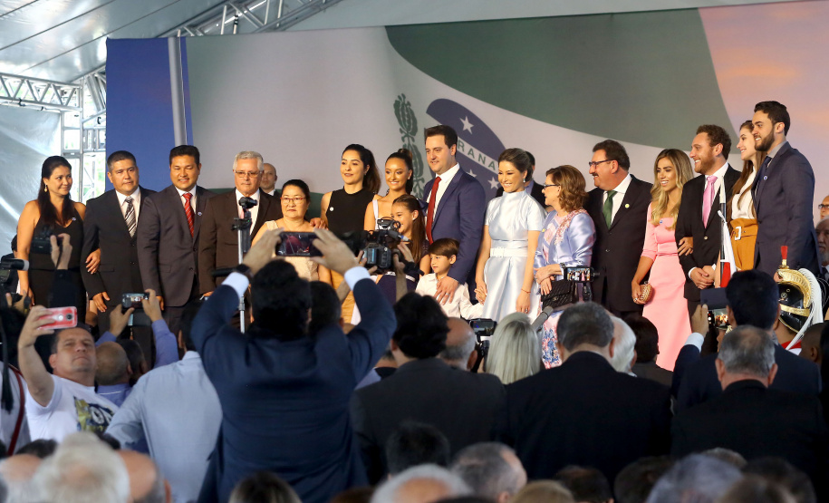 Posse do governador Carlos Massa Ratinho Junior.  -   Curitiba, 01/01/2019   - Foto: Jaelson Lucas/ANPr