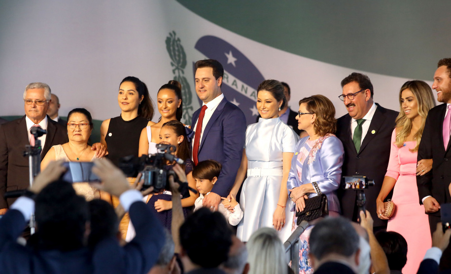 Posse do governador Carlos Massa Ratinho Junior.  -   Curitiba, 01/01/2019   - Foto: Jaelson Lucas/ANPr