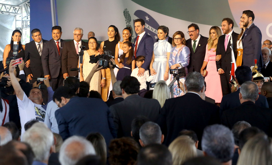 Posse do governador Carlos Massa Ratinho Junior.  -   Curitiba, 01/01/2019   - Foto: Jaelson Lucas/ANPr