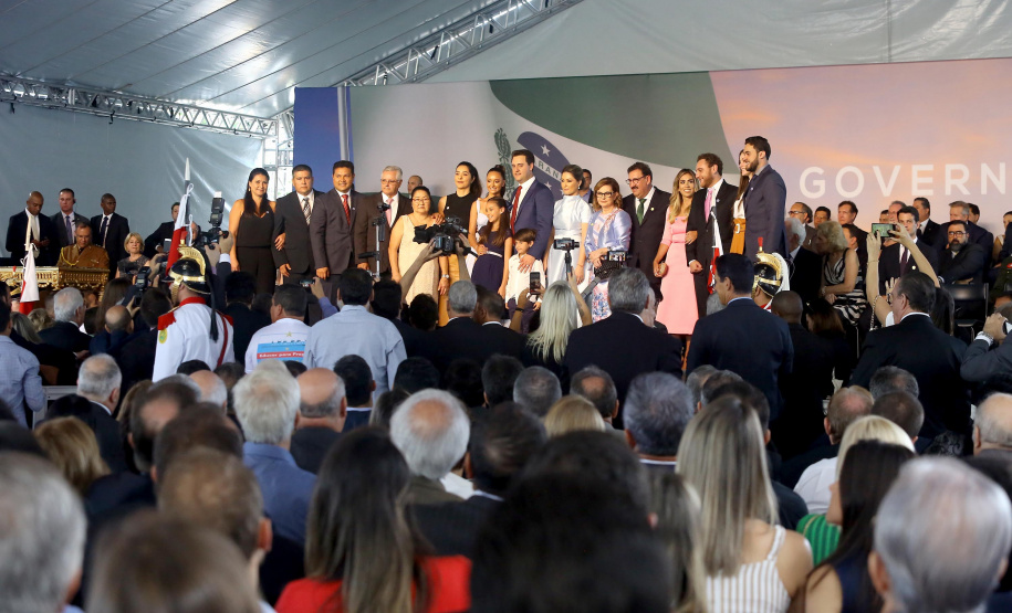 Posse do governador Carlos Massa Ratinho Junior.  -   Curitiba, 01/01/2019   - Foto: Jaelson Lucas/ANPr