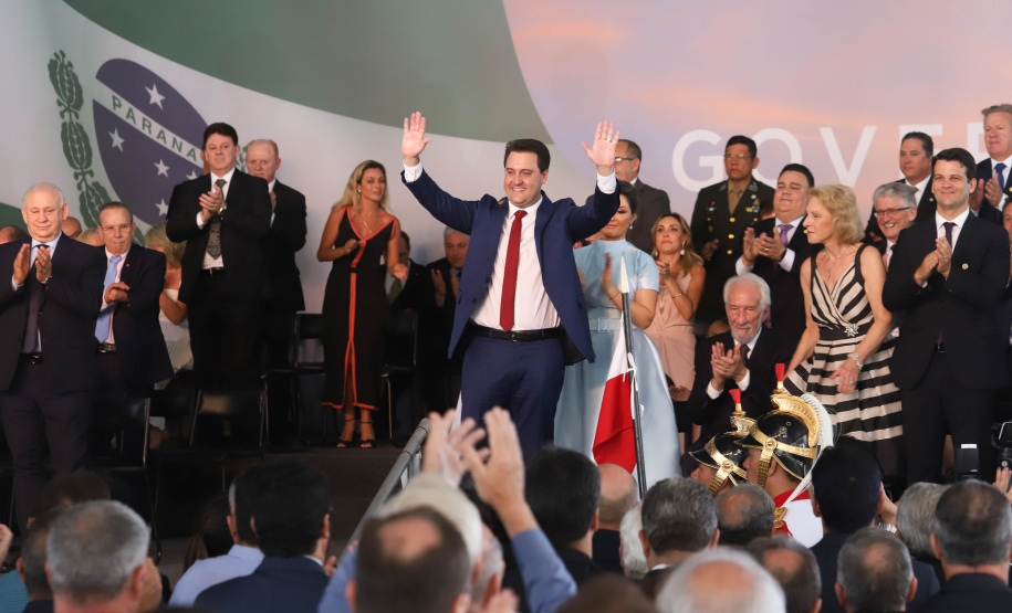 Posse do governador Carlos Massa Ratinho Junior - Curitiba, 01/01/2019 - Foto: Rodrigo Félix Leal