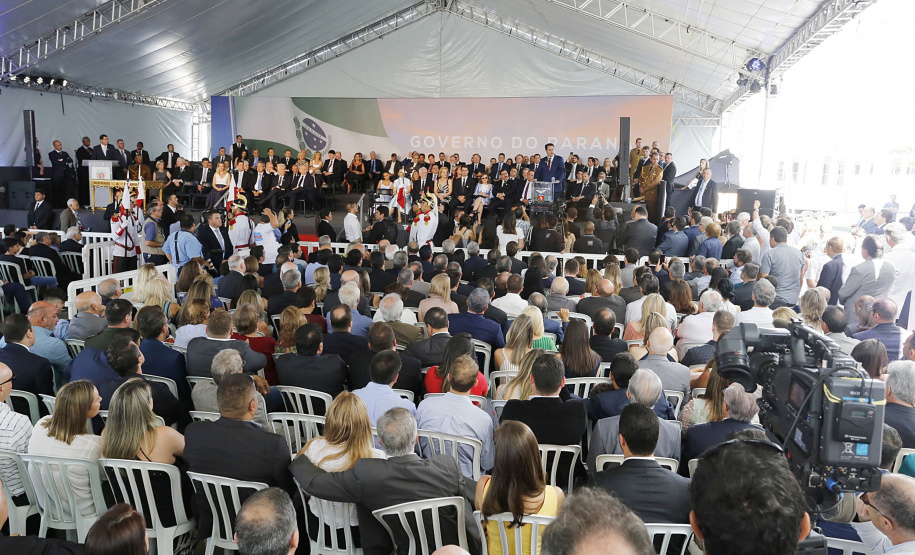 Posse do governador Carlos Massa Ratinho Junior - Curitiba, 01/01/2019 - Foto: Arnaldo Alves/ANPr