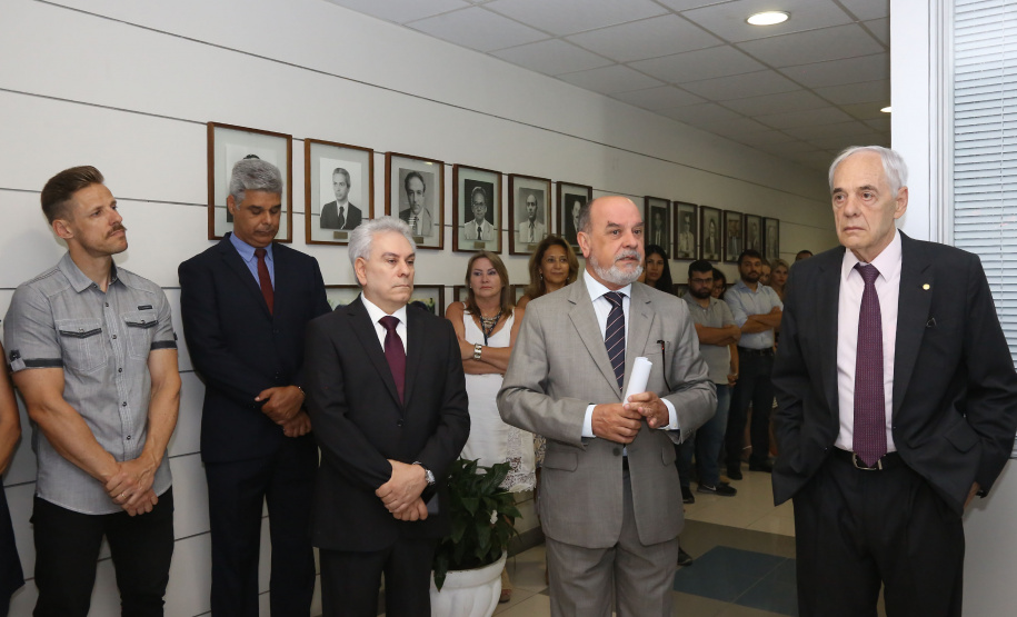 Transmissão de cargo na Secretaria da Administração e Previdência. Sai Fernando Ghignone e entre Reinhold Stephanes.  -  Curitiba, 02/01/2019  -  Foto: Jaelson Lucas/ANPr