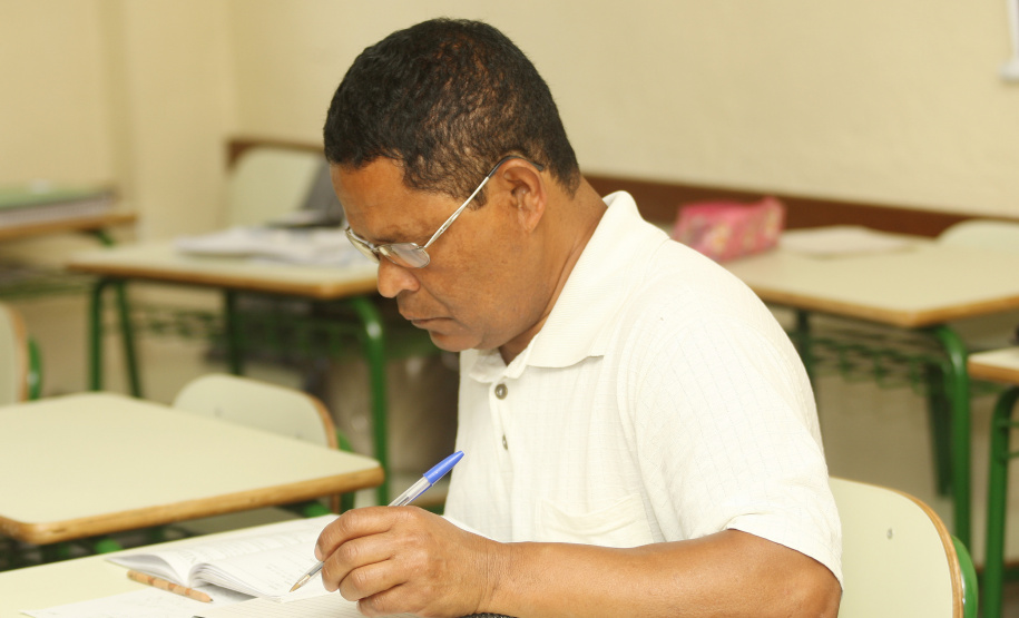 Exames Educação de Jovens e Adultos.  - Foto: Divulgação SEED