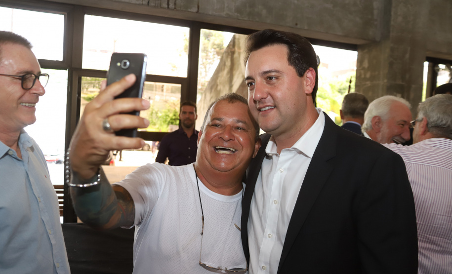 Governador Carlos Massa Ratinho Junior participa da posse do secretário da Agricultura e Abastecimento, Norberto Ortigara.  -  Curitiba, 03/01/2018  -  Foto: Rodrigo Félix Leal