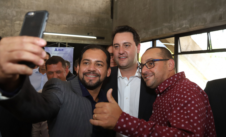 Governador Carlos Massa Ratinho Junior participa da posse do secretário da Agricultura e Abastecimento, Norberto Ortigara.  -  Curitiba, 03/01/2018  -  Foto: Rodrigo Félix Leal