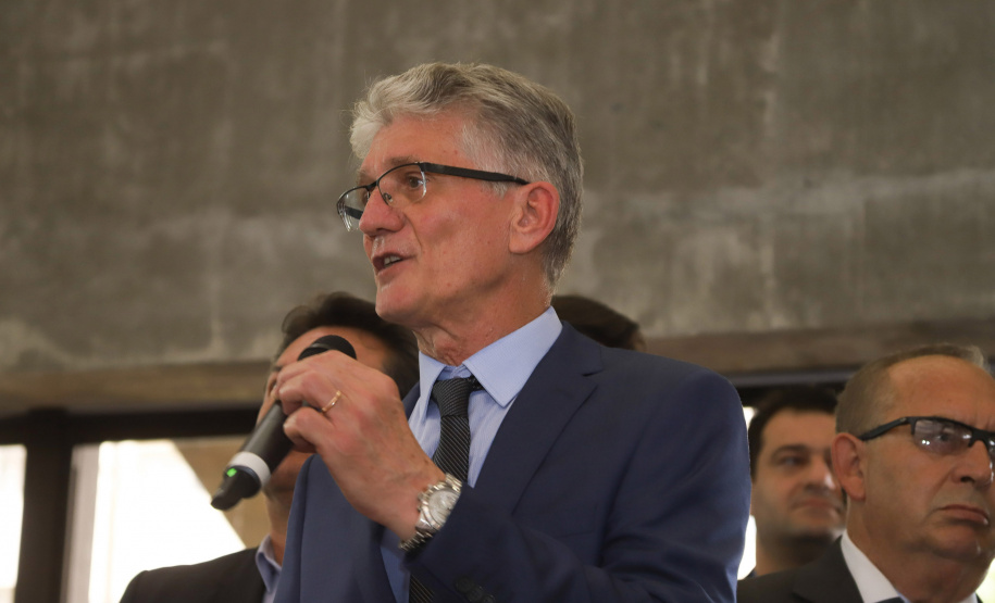 Governador Carlos Massa Ratinho Junior participa da posse do secretário da Agricultura e Abastecimento, Norberto Ortigara.  -  Curitiba, 03/01/2018  -  Foto: Rodrigo Félix Leal