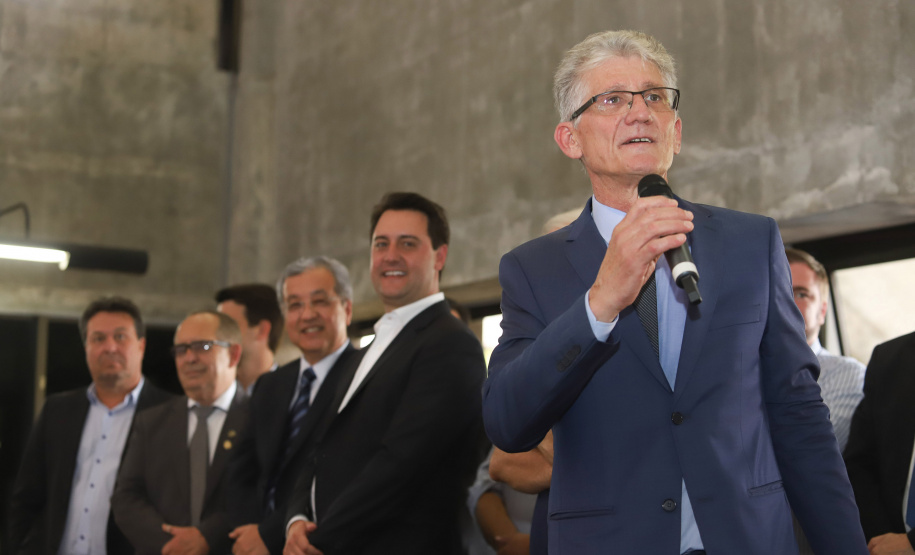 Governador Carlos Massa Ratinho Junior participa da posse do secretário da Agricultura e Abastecimento, Norberto Ortigara.  -  Curitiba, 03/01/2018  -  Foto: Rodrigo Félix Leal