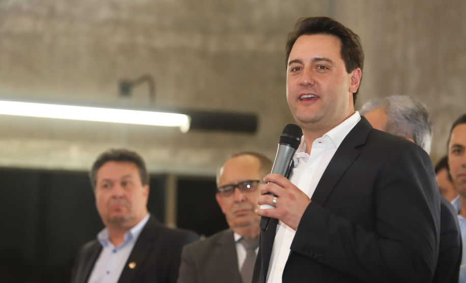 Governador Carlos Massa Ratinho Junior participa da posse do secretário da Agricultura e Abastecimento, Norberto Ortigara.  -  Curitiba, 03/01/2018  -  Foto: Rodrigo Félix Leal