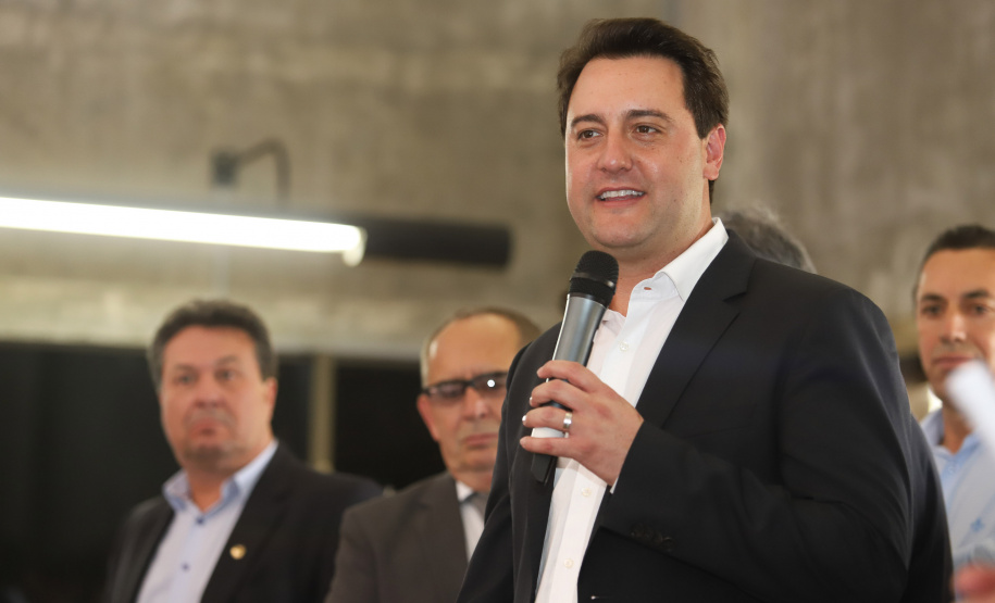 Governador Carlos Massa Ratinho Junior participa da posse do secretário da Agricultura e Abastecimento, Norberto Ortigara.  -  Curitiba, 03/01/2018  -  Foto: Rodrigo Félix Leal