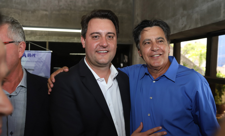 Governador Carlos Massa Ratinho Junior participa da posse do secretário da Agricultura e Abastecimento, Norberto Ortigara.  -  Curitiba, 03/01/2018  -  Foto: Rodrigo Félix Leal