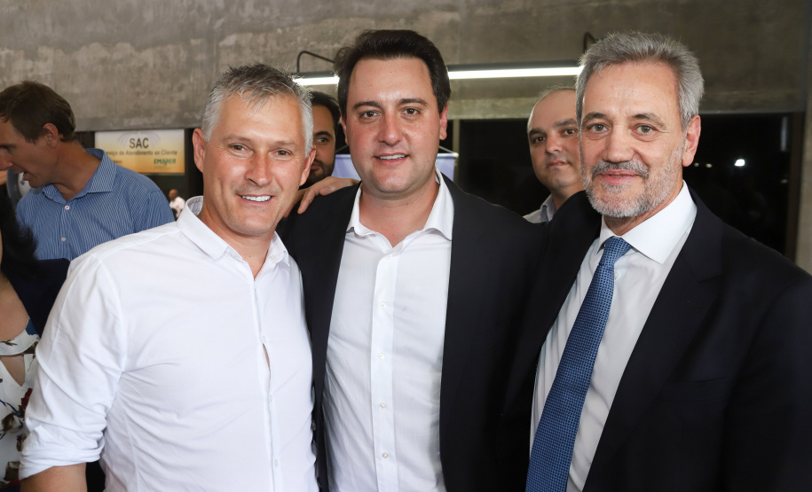 Governador Carlos Massa Ratinho Junior participa da posse do secretário da Agricultura e Abastecimento, Norberto Ortigara.  -  Curitiba, 03/01/2018  -  Foto: Rodrigo Félix Leal