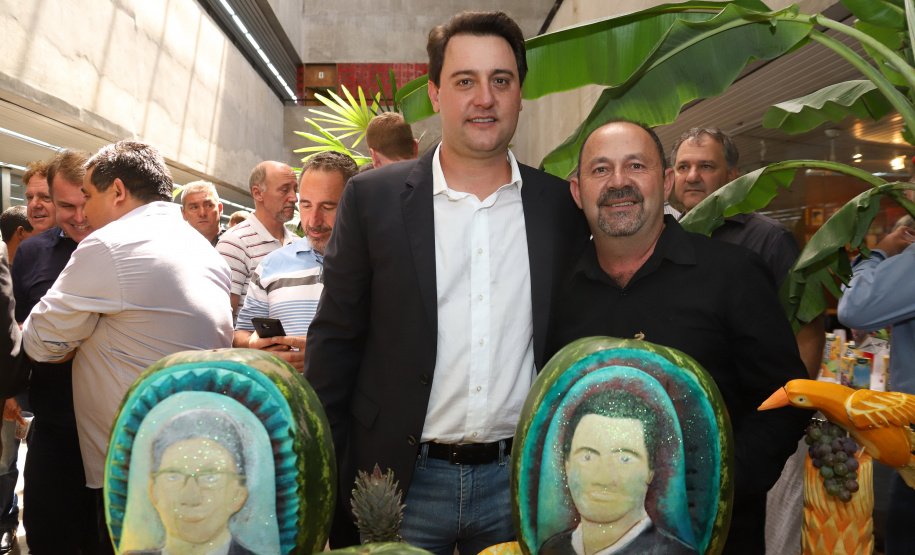 Governador Carlos Massa Ratinho Junior participa da posse do secretário da Agricultura e Abastecimento, Norberto Ortigara.  -  Curitiba, 03/01/2018  -  Foto: Rodrigo Félix Leal