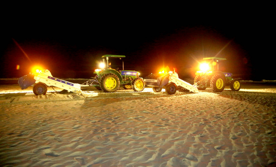 Limpeza das praias, saúde e segurança são destaques na temporada. Mais de 174 toneladas de lixo foram recolhidas nas praias do Paraná pela Sanepar, houve cerca de 700 atendimentos médicos feitos pela equipe da Secretaria da Saúde. Operação Verão, 2018/2019 - Foto: Jaelson Lucas/ANPr