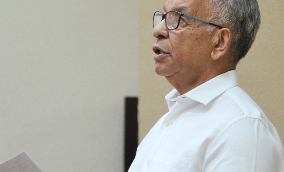 O secretário da Agricultura e do Abastecimento, Norberto Ortigara, deu posse nesta terça-feira (8) à nova diretoria da Agência de Defesa Agropecuária do Paraná (Adapar). O médico veterinário Otamir Cesar Martins (foto) assumiu a presidência, em substituição ao também veterinário Inácio Afonso Kroetz que dirigiu a empresa desde 2011, quando foi criada. - Curitiba, 08/01/2019 - Foto: Divulgação SEAB