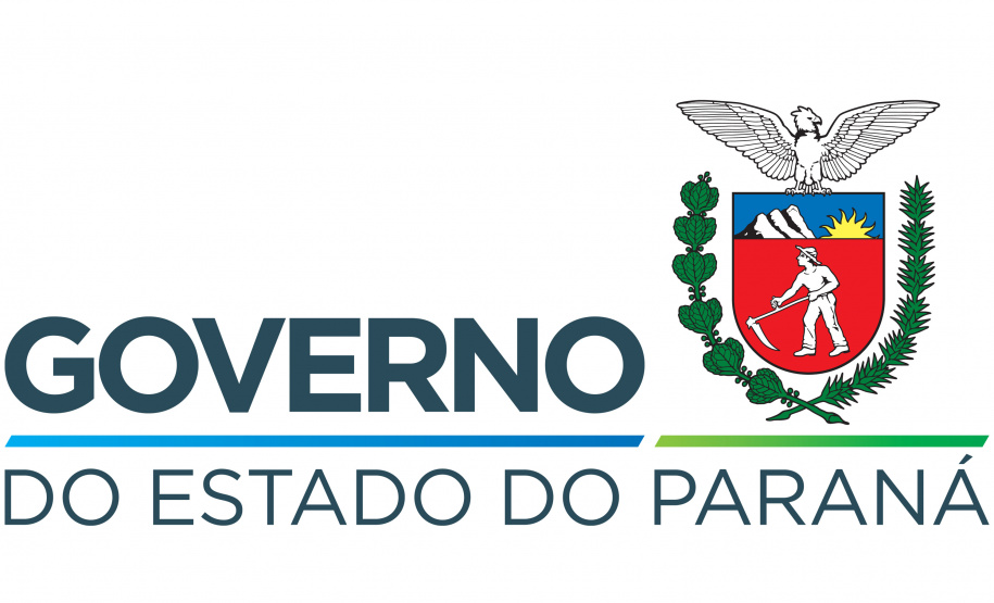O brasão do Paraná, um dos símbolos oficiais do Estado, será a marca da gestão do governo Carlos Massa Ratinho Junior. A nova identidade foi apresentada pelo secretário da Comunicação Social e Cultura, Hudson José, durante reunião de secretariado realizada no Palácio Iguaçu na tarde de ontem.  Curitiba, 09/01/2019  -  Foto/Arte: ANPr