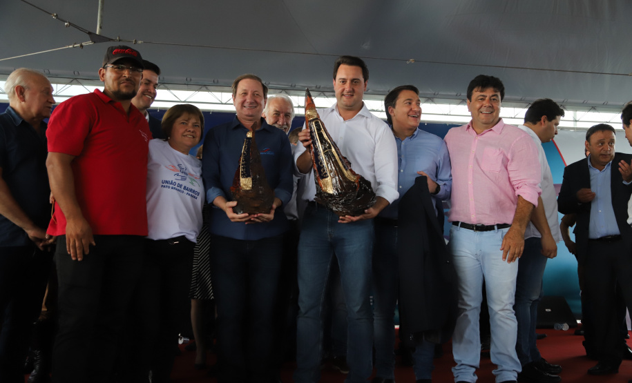 O governador Carlos Massa Ratinho Junior inaugura o Aeroporto Municipal Juvenal Loureiro Cardoso, de Pato Branco, no Sudoeste do Paraná.  -  Pato Branco, 10/01/2019  -  Foto: José Fernando Ogura/ANPr