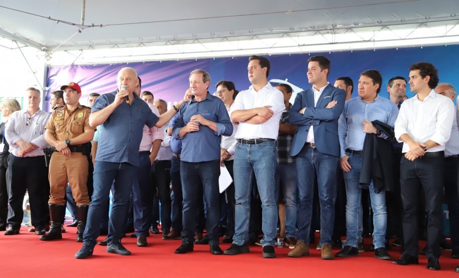 O governador Carlos Massa Ratinho Junior inaugura o Aeroporto Municipal Juvenal Loureiro Cardoso, de Pato Branco, no Sudoeste do Paraná.  -  Pato Branco, 10/01/2019  -  Foto: José Fernando Ogura/ANPr