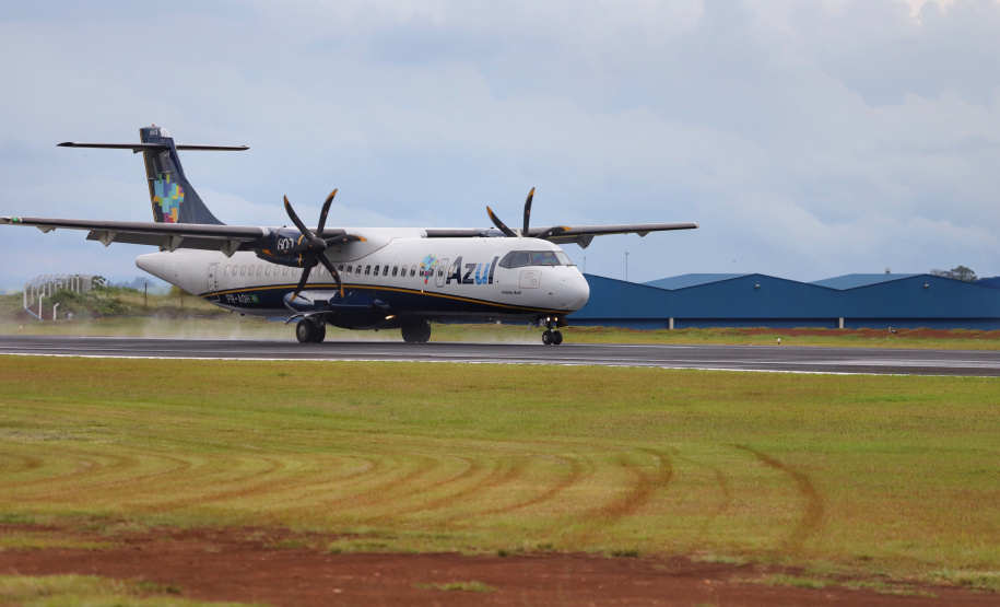 O governador Carlos Massa Ratinho Junior inaugura o Aeroporto Municipal Juvenal Loureiro Cardoso, de Pato Branco, no Sudoeste do Paraná.  -  Pato Branco, 10/01/2019  -  Foto: José Fernando Ogura/ANPr