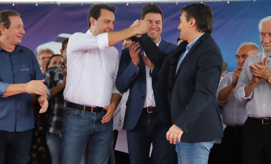 O governador Carlos Massa Ratinho Junior inaugura o Aeroporto Municipal Juvenal Loureiro Cardoso, de Pato Branco, no Sudoeste do Paraná.  -  Pato Branco, 10/01/2019  -  Foto: José Fernando Ogura/ANPr