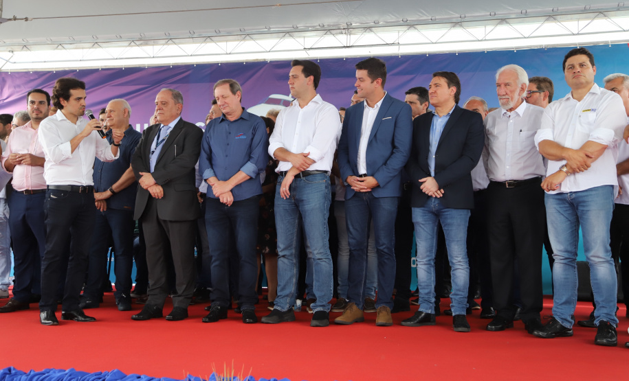 O governador Carlos Massa Ratinho Junior inaugura o Aeroporto Municipal Juvenal Loureiro Cardoso, de Pato Branco, no Sudoeste do Paraná.  -  Pato Branco, 10/01/2019  -  Foto: José Fernando Ogura/ANPr