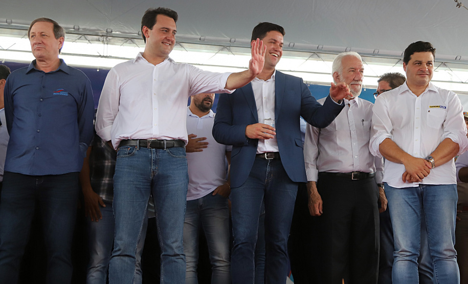 O governador Carlos Massa Ratinho Junior inaugura o Aeroporto Municipal Juvenal Loureiro Cardoso, de Pato Branco, no Sudoeste do Paraná.  -  Pato Branco, 10/01/2019  -  Foto: José Fernando Ogura/ANPr