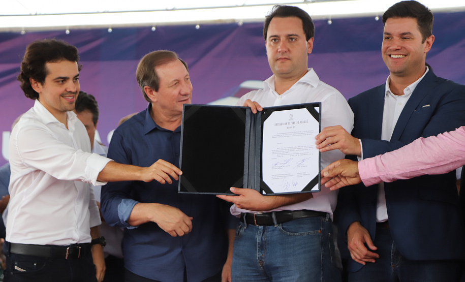 O governador Carlos Massa Ratinho Junior inaugura o Aeroporto Municipal Juvenal Loureiro Cardoso, de Pato Branco, no Sudoeste do Paraná.  -  Pato Branco, 10/01/2019  -  Foto: José Fernando Ogura/ANPr