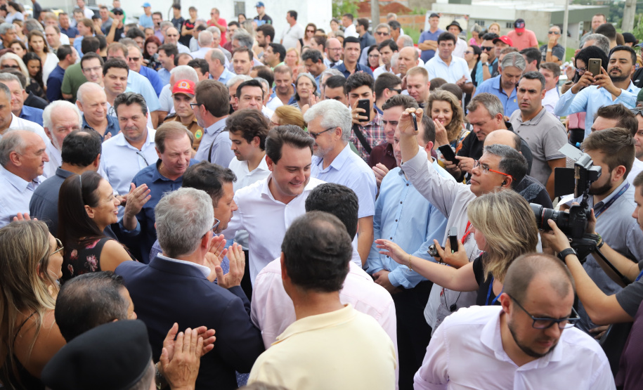 O governador Carlos Massa Ratinho Junior inaugura o Aeroporto Municipal Juvenal Loureiro Cardoso, de Pato Branco, no Sudoeste do Paraná.  -  Pato Branco, 10/01/2019  -  Foto: José Fernando Ogura/ANPr