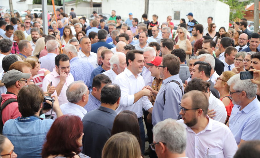 O governador Carlos Massa Ratinho Junior inaugura o Aeroporto Municipal Juvenal Loureiro Cardoso, de Pato Branco, no Sudoeste do Paraná.  -  Pato Branco, 10/01/2019  -  Foto: José Fernando Ogura/ANPr