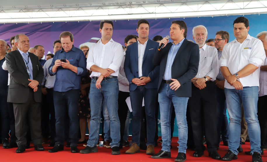 O governador Carlos Massa Ratinho Junior inaugura o Aeroporto Municipal Juvenal Loureiro Cardoso, de Pato Branco, no Sudoeste do Paraná.  -  Pato Branco, 10/01/2019  -  Foto: José Fernando Ogura/ANPr