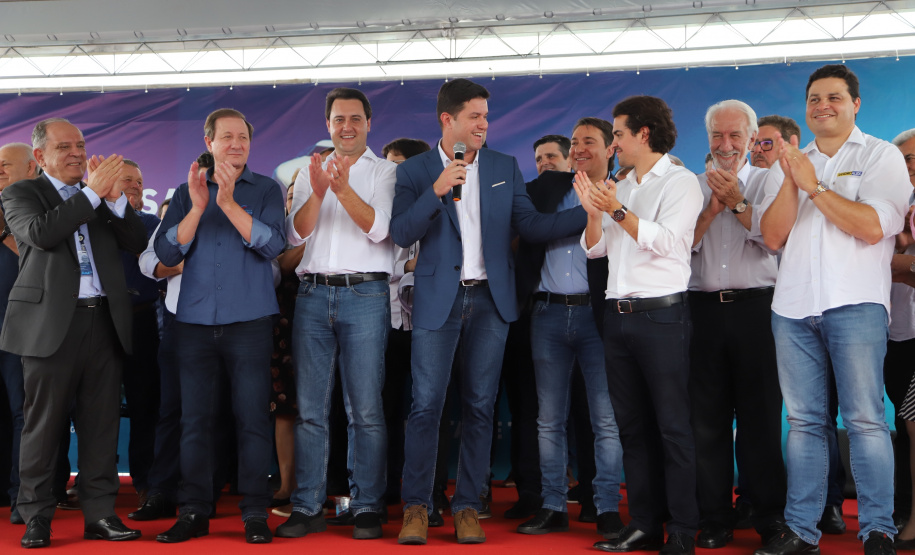 O governador Carlos Massa Ratinho Junior inaugura o Aeroporto Municipal Juvenal Loureiro Cardoso, de Pato Branco, no Sudoeste do Paraná.  -  Pato Branco, 10/01/2019  -  Foto: José Fernando Ogura/ANPr